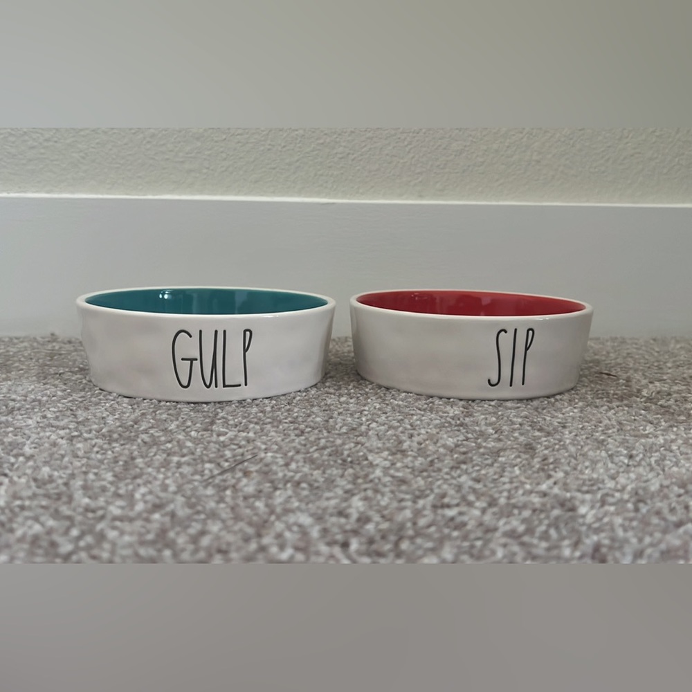 Rae Dunn Pet Bowls